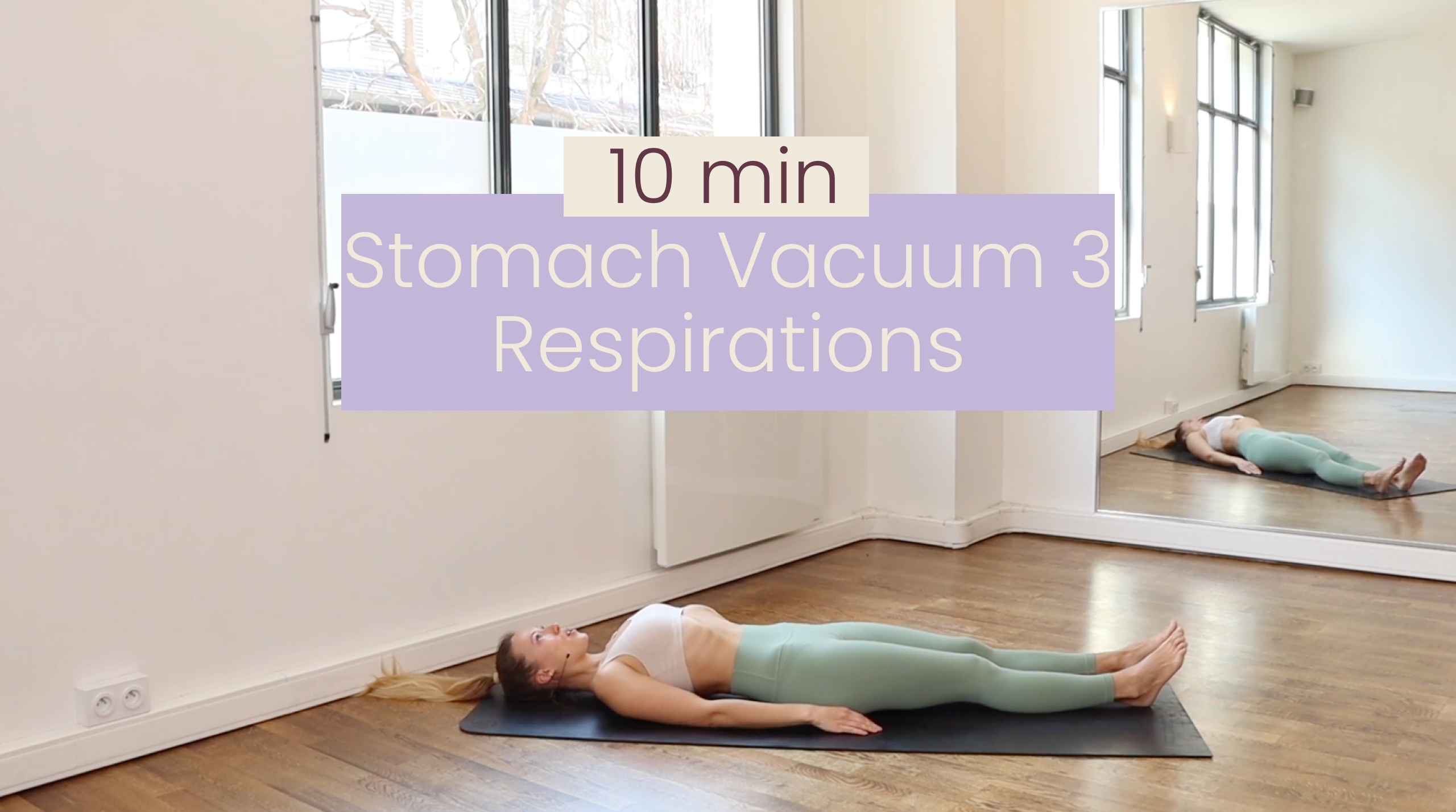 Stomach Vacuum 3 Respirations